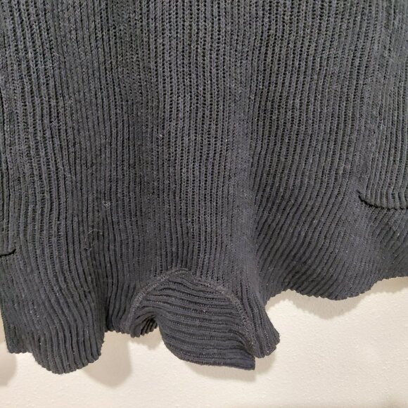 Free People Beach Black Romper Long Sleeve Boho Beach Picnic Comfy Small - Picture 3 of 6